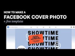 How to Design a Facebook Cover Photo + Free Templates