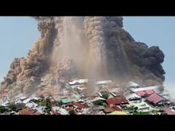 Sakurajima VOLCANO EXPLODES In Epic Eruption! The Sky Is Raining Ash, Japan Volcano Eruption 2025