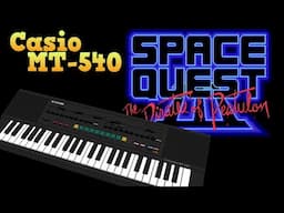 Casio MT 540 & Space Quest III