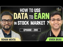 Learn Data-Driven Investing - Strategies for Stock Market Success !! #Face2Face with Rohan Mehta