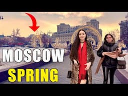 ⁴ᴷ SPRING DOWNTOWN MOSCOW | 🌺 WALKING TOUR IN MOSCOW 2024,RUSSIA 🇷🇺 + (3D sound 🎧 and HDR Video)