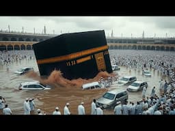 What's happening to the Holy Kaaba again? Saudi Arabia Mecca turned into rivers by Flood and Rain