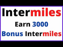 Intermiles Bonus OFFERS | Book FREE Flight Tickets in India (2020)