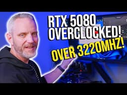 RTX 5080 is an overclocking MONSTER!!! Over 3200MHz