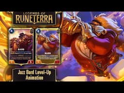 Legends of Runeterra - Jazz Bard Level-Up Animation