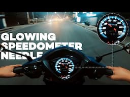 GLOWING SPEEDOMETER NEDDLE INSTALLATION | SUZUKI ADDRESS 115