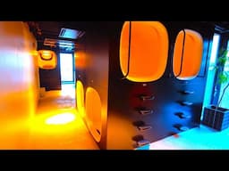 $28 Japan's Simplest Capsule Hotel 9 Hours Akasaka Sleep Lab