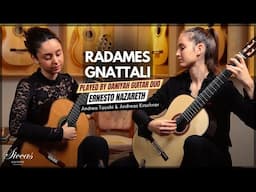 Daniyah Guitar Duo play Suite Retratos (Ernesto Nazareth) by R. Gnattali on A .Kirschner & A. Tacchi