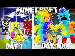 I Survived 100 Days of POPPY PLAYTIME: CHAPTER 4 in Minecraft!