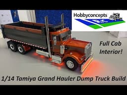 Tamiya 1/14 Grand Hauler Dump Truck - Build