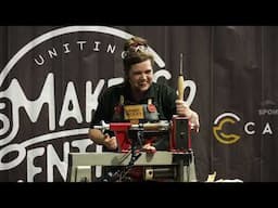 Kate Kitchin, Lumberjack Tools, The Wonderful World of a Woodturner at Makers Central 2024