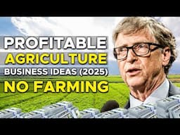 Profitable Agricultural Business Ideas in 2025 That Require No Farming