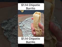 $1.12 Chipotle Burrito Hack