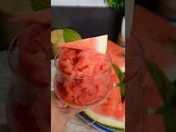 Helado de Sandia 🍉 ¡3 ingredientes! #cocinamexicana #recetas #recipe #shorts