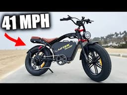 41 MPH Ebike with BIG Range and Budget Price! Laifook Thunder Review