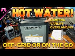 Off Grid or On The Go - Portable Propane Water Heater from BougeRV!