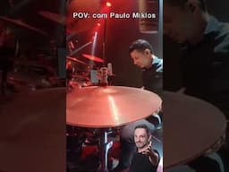 POV: com Paulo Miklos #pov #drums