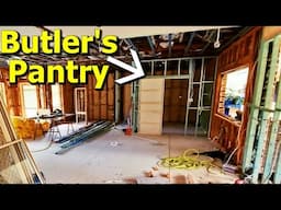 Kitchen Butler's Pantry and Bar Renovation VLOG Two