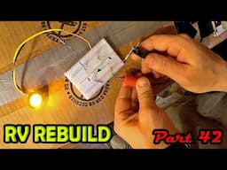 RV Rebuild (Part 42) Bi-Directional LED with Diodes, Corner Marker Light