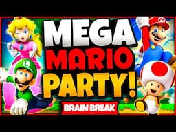 🍄 Mario Brain Break Party 🍄 Freeze Dance 🍄 Just Dance