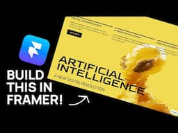 Learn Framer in 2025 - Crash Course for Framer Beginners