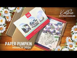 Paper Pumpkin March 2024 | Memorable Meadows Unboxing