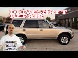 Honda CRV Driveshaft Repair | U-Joint Replacement