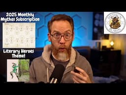 Monthly Mythical Beards Subscription for 2025 - Literary Heroes!