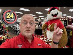 24 Hours Only Eating Buc-ee's BBQ