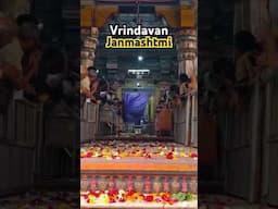 वृदावन और मथुरा की जन्माष्टमी🙏🏻🚩🕉️#janmashtmi2023 #vrindavan #mathura