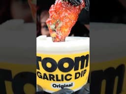 Would you try this? 😳 TOOM Original Garlic Dip available at Costco!  @toomdips  #foodie #mukbang