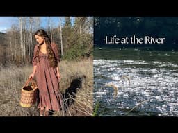 a slow day on the river | foraging and seasonal recipes