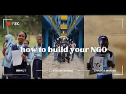 Why your NGO doesn't work| How to Build your NGO in 2024 Webinar