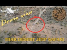 Thar Desert Adventure | A Drone view of Bikaner's Jeep Safari | Raisar Sanddunes | Nature Connection