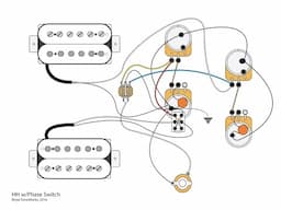 HH Style Guitar with Phase Switch