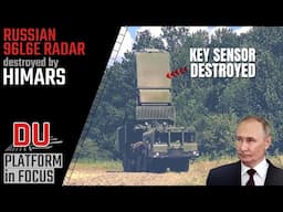 Russian 96L6E radar destroyed by HIMARS | Full analysis