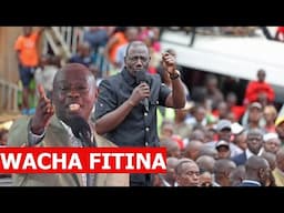 LIVE! ANGRY RUTO URGENT ADDRESS TO THE NATION NOW AFTER GACHAGUA EXPLOSIVE INTERVIEW/EXPOSE IN KAREN