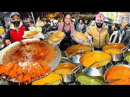 Late Night Street Food In Delhi | Famous Delhi Street Food | Delhi Food Tour | Indian Street Food