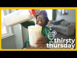 Making HOMEMADE HORCHATA For The Holidays 🎅🏾🥛 ✻ Thirsty Thursday 16