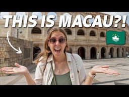 MACAU surprised us 🇲🇴 The Las Vegas of Asia!