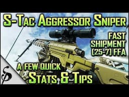 MWR | S-Tac Aggressor New Sniper - A Few Stats, Tips [MWR Intervention / MSR Quickscoping  Gameplay]