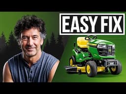 FIX Your Rusted Out John Deere E100 Blade PTO Cable in 2 MINUTES!