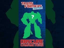 OBSCURE CHARACTERS MONTH 2024 is coming!  #transformers