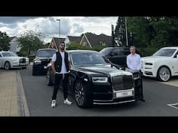 Collecting My Rolls Royce Phantom 8 EWB - Lord Aleem style