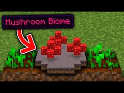 Minecraft, But You Can Grow Biomes...