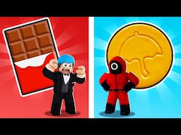 SQUID GAME COOKIE O CHOCOLATE | Roblox | Which Food is Better