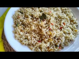 SAVOURY RICE RECIPE: Delicious Vegetable and Herby Rice || Try this recipe