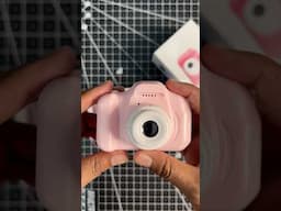 Mini Cute Camera Toy Gift for your Kids ASMR sound unboxing - Smallest available on AMAZON