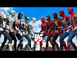 Epic Showdown: Team SPIDERMAN vs. Team DARK SPIDERMAN – What If?