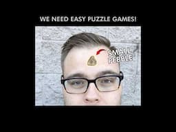 My brain needs easier puzzle games